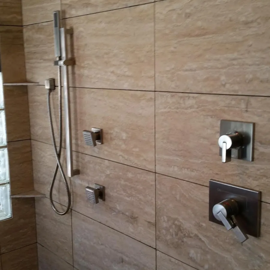 Shower fixture installation for Water Heater Replacement in Sheldon